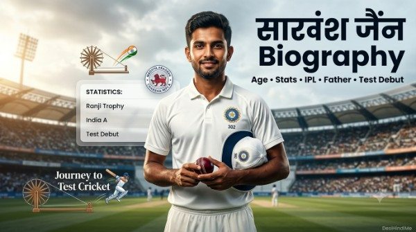 Saransh Jain Biography: Age, Stats, IPL & Family